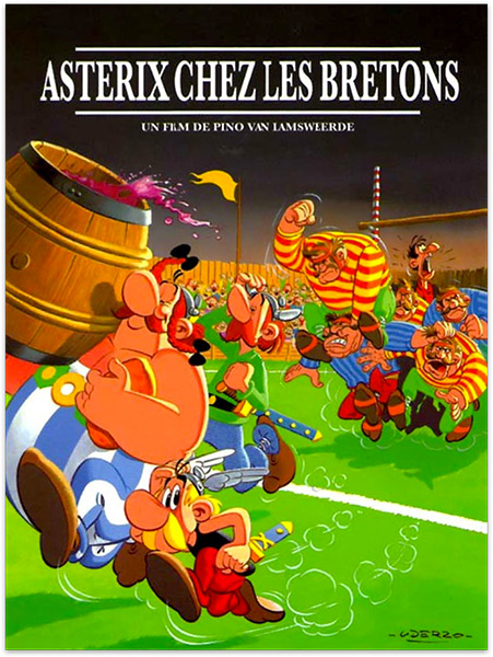 Affiche du film Astérix chez les Bretons