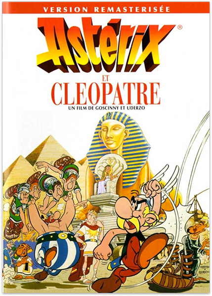 Affiche du film Astérix mission Cléopatre