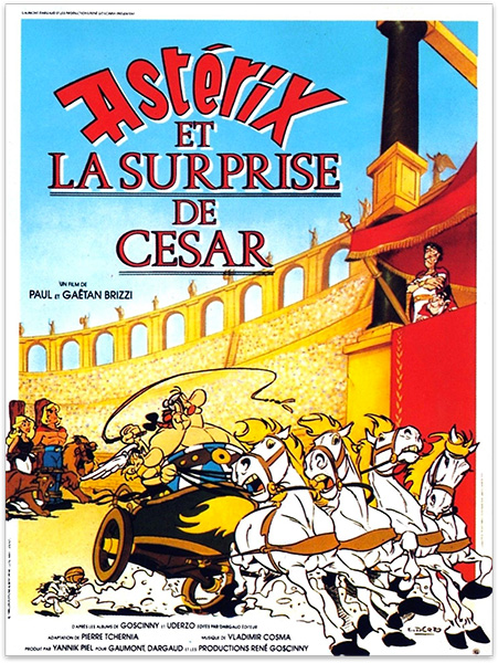 Affiche du film Astérix et la surprise de César