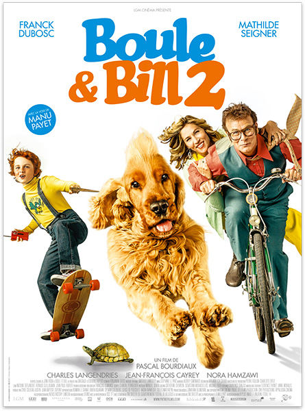 Affiche du film Boule et Bill 2 par Mediatoon Droits Audiovisuels