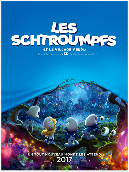 Affiche du film les Schtroumpfs et le village perdu