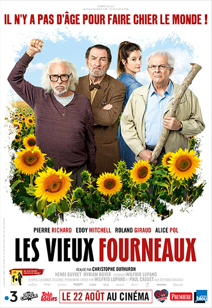 Affiche du film les Vieux Fourneaux par Mediatoon Droits Audiovisuels