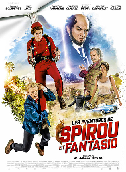 Affiche du film Spirou et Fantasio