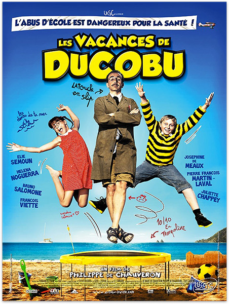 Affiche du film les Vacances de Ducobu
